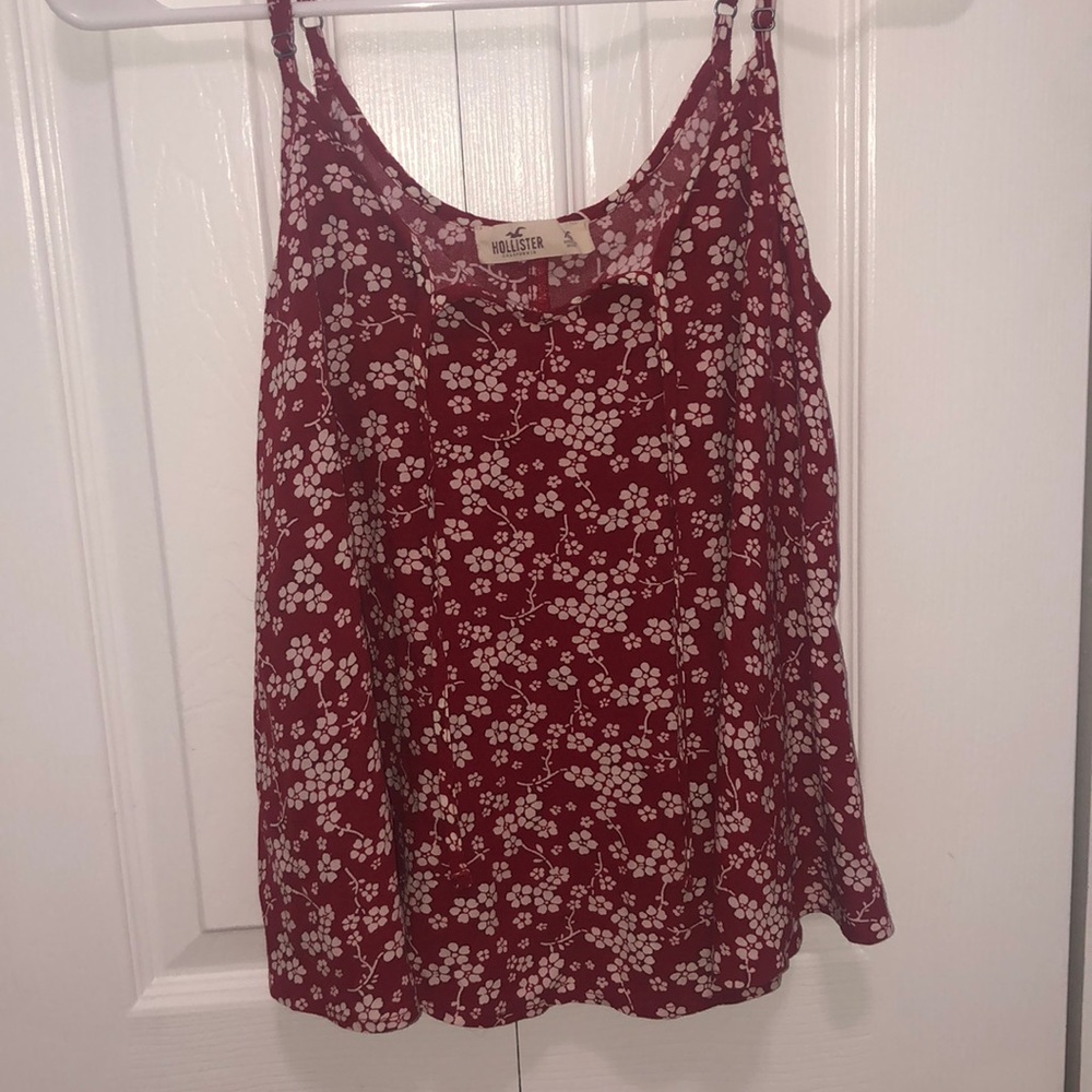Floral Hollister Tank
